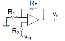 non-inverting op-amp circuit